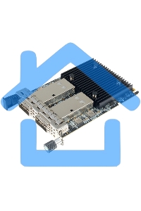 Сетевая карта SUNRICH TECHNOLOGY N-1170 2-Port 100G QSFP56 NIC Ethernet Fiber Adapter for OCP 3.0, chipset BCM57508