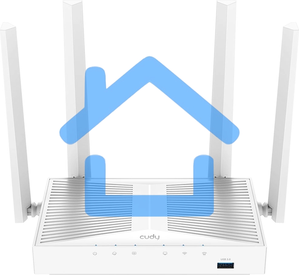 Маршрутизатор AC1200 Gigabit Wi-Fi Mesh Router with USB