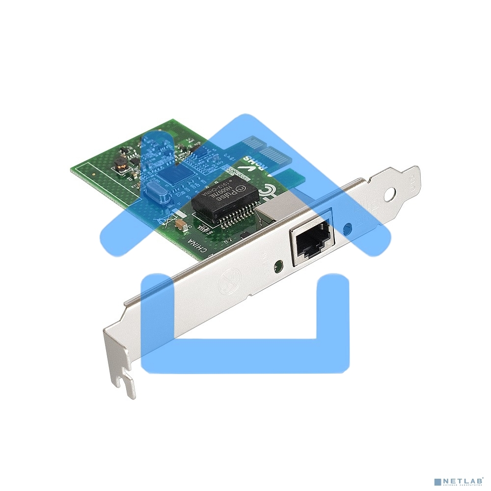 Сетевой адаптер Exegate EX283723RUS EXE-i210AT PCI Express 2.0 10/100/1000Mbps 1xRJ-45 (Copper) Intel WGI210AT