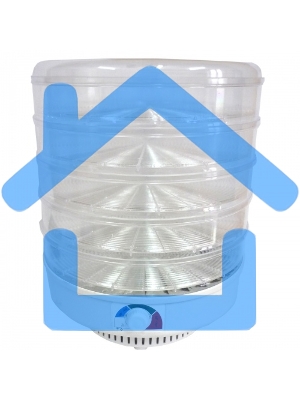 Сушилка для овощей Ветерок-5, 5 поддонов, в гофротаре, прозрачный