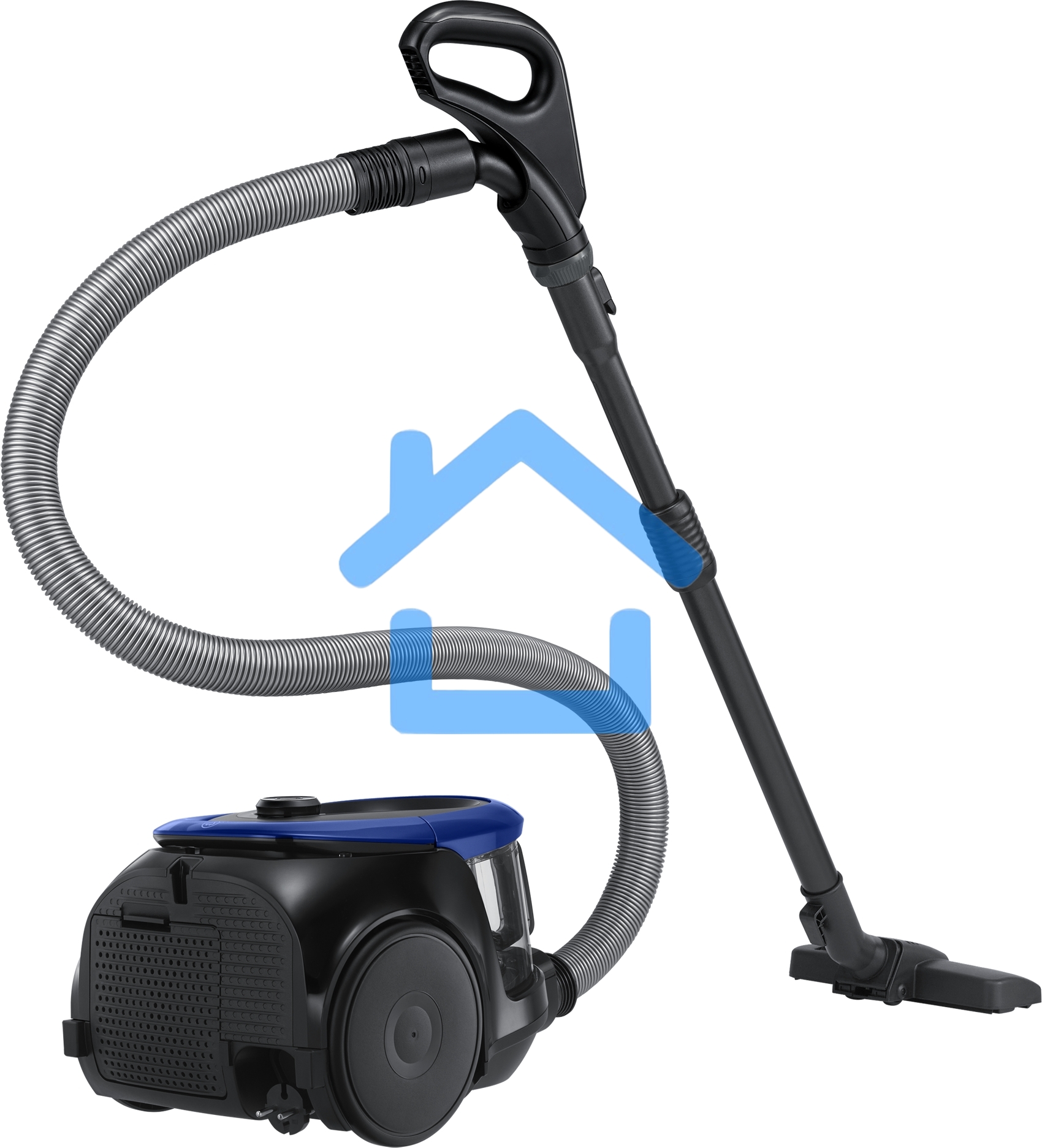 Пылесос Samsung VC18M21A0SB синий, 380/1800 Вт, уборка сухая, пылесборник контейнер 1.5 л