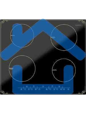 Индукционная варочная панель Darina P8 EI 305 B черный