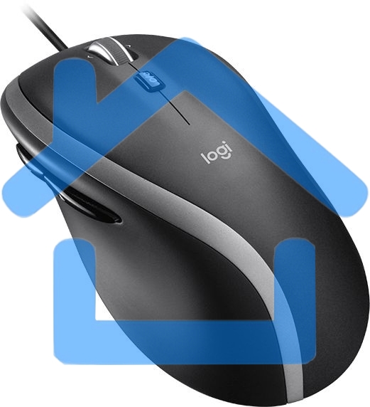 Мышь проводная Logitech M500S черный, 4000 dpi, USB, кнопки - 7