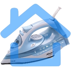Утюг Atlanta ATH-5544 blue с пароувлажнением