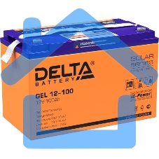 Батарея для ИБП Delta GEL 12-100 12В 100А·ч