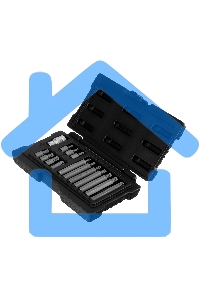 Набор бит TORX, хвостовик-шестигранник, 10 мм, CrV, 15 предм. Stels