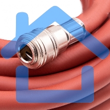 Шланг STELS 57023пневматический резиновый 10x16мм 24бар армированный быстросъемное соединение 20м