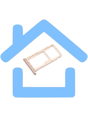 Лоток для SIM-карты Huawei P20 Lite розовый