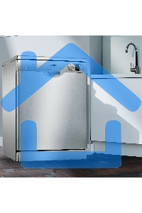 Посудомоечная машина Bosch SMS25AI05E, серебристая, 60 см, 12 компл., 48 дБ, класс A++