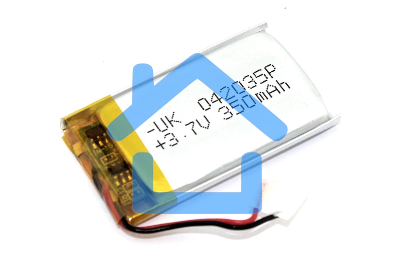Аккумулятор Li-Pol (батарея) 4*20*35мм 2pin 3.7V/350mAh