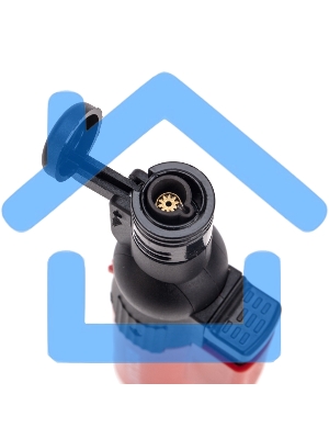 Турбо горелка GT-10, заправляемая, красная Rexant