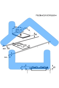 Газовая варочная панель Electrolux EGC3322NVK черный
