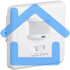 Детектор движения ДД 035 500Вт угол обз. 140град. дальн. 12м IP20 бел. ИЭК LDD12-035-500-001