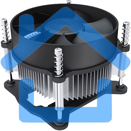 Кулер для процессора DEEPCOOL CK-11508 PWM черный, 92 мм, алюминий, 2200 об/мин, 30.1 дБ, 4 pin, 65 Вт, 70 мм