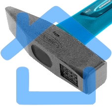 Молоток слесарный GROSS 10274 400г квадратный боек фибергласовая обрезиненная рукоятка