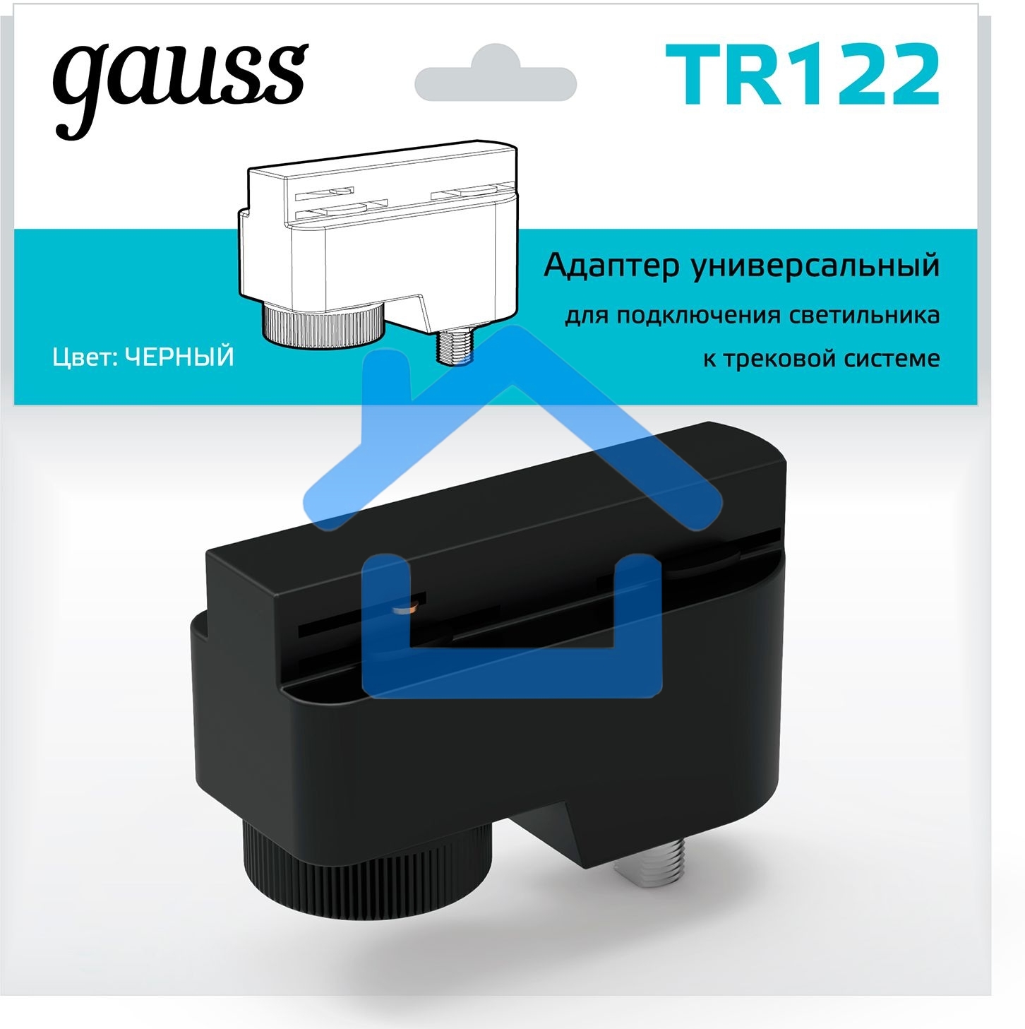 Адаптер Gauss TR122 черный