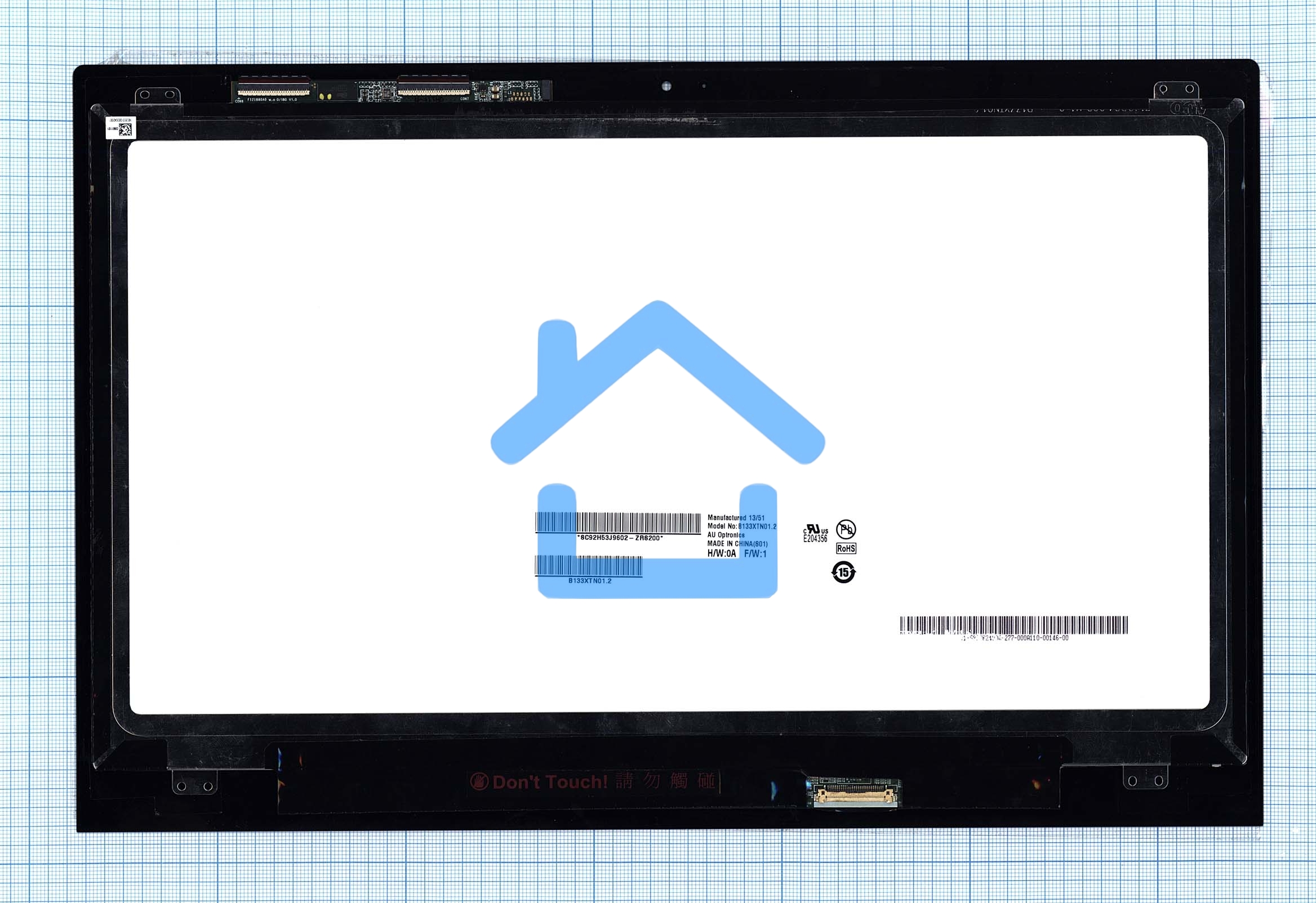 Модуль (матрица + тачскрин) для Acer Aspire S7-391 HD черный