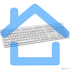 Клавиатура Oklick 505M белый USB slim