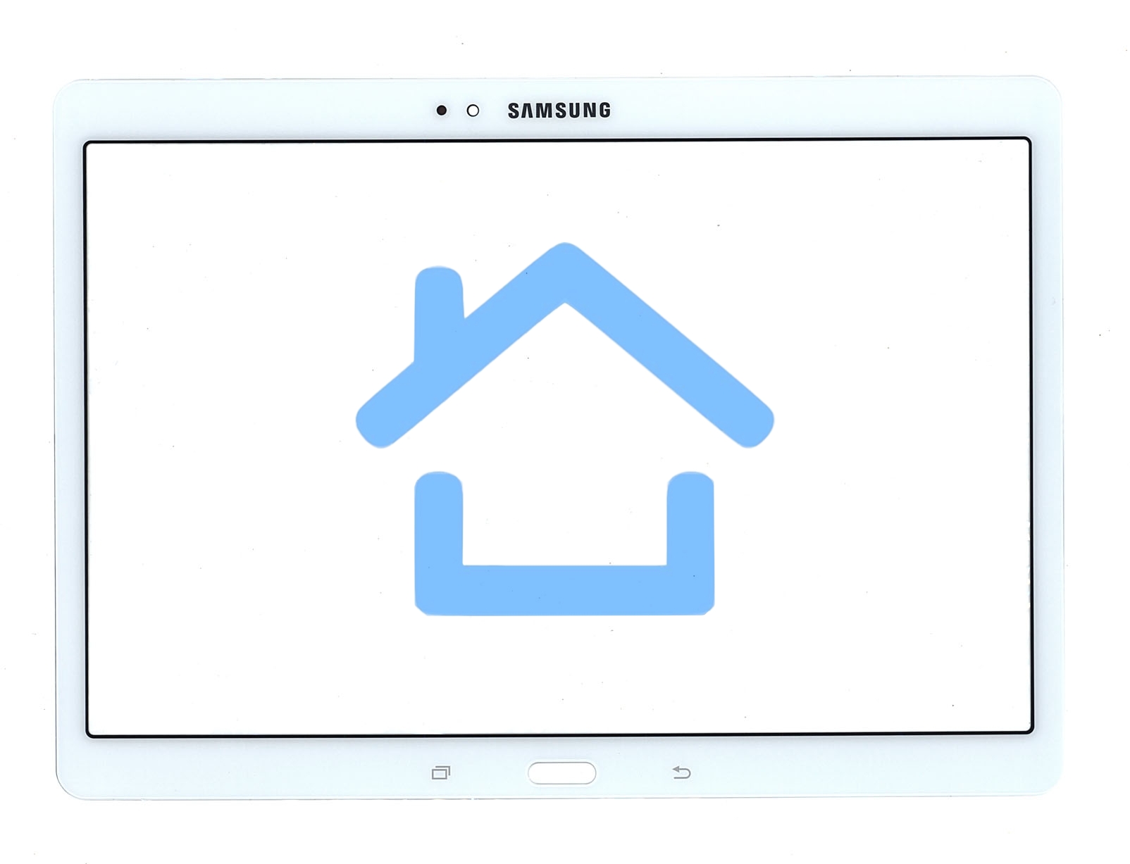 Стекло для Samsung Galaxy Tab S 10.5 SM-T800 T801 T805 белое