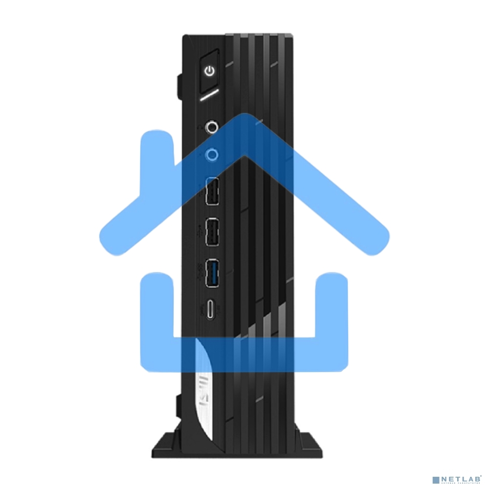 Мини-ПК MSI Pro DP21 13M Mini Core i3-14100 (3.5GHz), NoMemory, noHDD, noSSD, Intel UHD Graphics 730, noDVD, WiFi, BT, 120W, VESA, COM Port, no keyboard&mouse, noOS, 1y war-ty (936-B0A431-237)