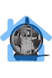 Тепловая пушка Сибртех ТВ-3М (тепловентилятор), 230 В, 3 реж. вентилятор, 1500/3000 Вт