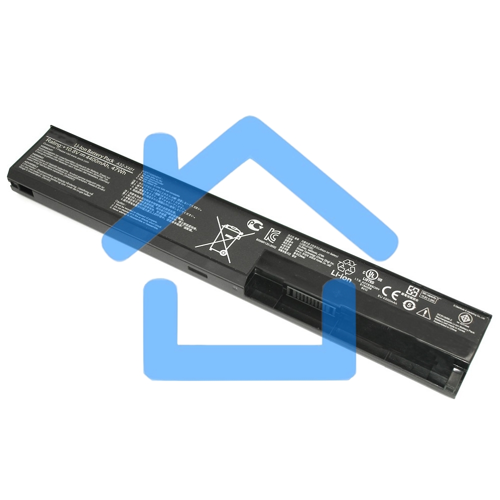 Аккумуляторная батарея для ноутбука Asus X401 10.8V 47Wh черный Orig