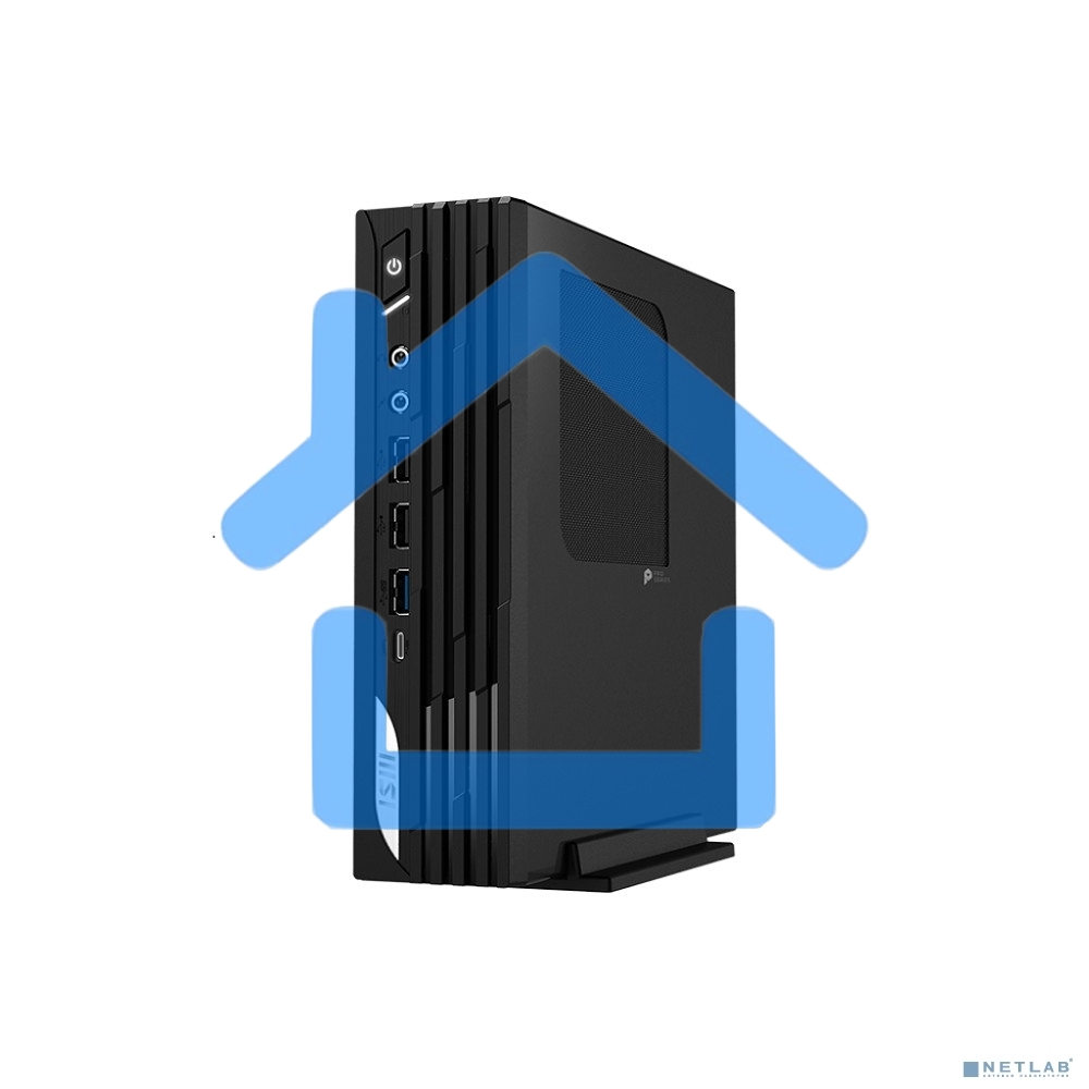 Мини-ПК MSI Pro DP21 13M Mini Core i3-14100 (3.5GHz), NoMemory, noHDD, noSSD, Intel UHD Graphics 730, noDVD, WiFi, BT, 120W, VESA, COM Port, no keyboard&mouse, noOS, 1y war-ty (936-B0A431-237)