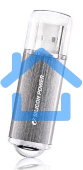 Флешка USB 16 Gb Ultima II-I Series SP016 GbUF2M01V1S USB 2.0 серебристый