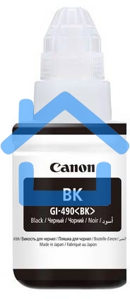 Чернила Canon GI-490BK 0663C001 черный для Canon Pixma G1400/2400/3400 (135мл)