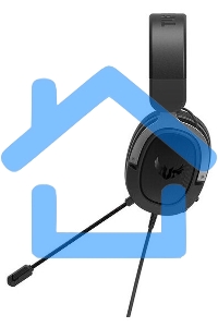 Игровые наушники ASUS TUF Gaming H3 черно-серые