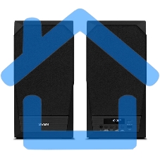 Акустическая система 2.0 SVEN MC-20, черный, мощность 2x45Вт (RMS), FM-тюнер, USB/microSD, дисплей, пульт ДУ, Bluetooth, Optical SVEN MC-20, черный, акустическая система 2.0, мощность 2x45Вт (RMS), FM-тюнер, USB/microSD, дисплей, пульт ДУ, Bluetooth, Opti