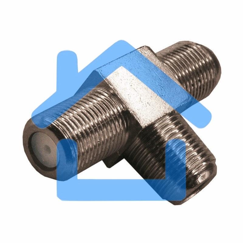 Переход соединитель Proconnect x3 гнезда F (F-тройник)
