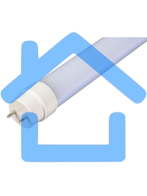 Лампа светодиодная PLED T8-600GL 10Вт линейная 4000К белый G13 800лм 220-240В JazzWay 1032492