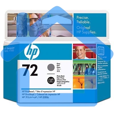 Печатающая головка HP №72 C9380A фото черный/серый печатающая головка для HP DJ T1100/T610
