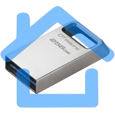 Флешка USB Kingston 256 Gb DataTraveler Micro DTMC3G2/256 Gb USB 3.0 серебристый