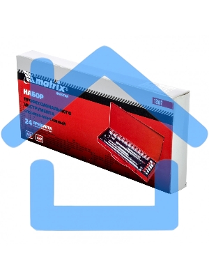 Набор шоферский Matrix с квадратом 1/2'' 24 предм. master