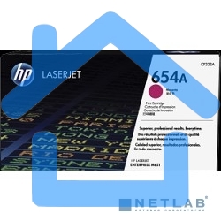Тонер Картридж HP 654A CF333A пурпурный для HP CLJ Ent M651n/M651dn/M651xh/M680dn/M680f (15000стр.)