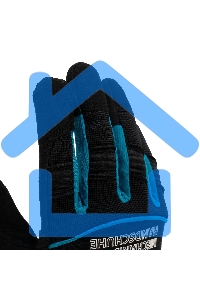 Перчатки универсальные комбинированные, URBANE, размер M (8) Gross