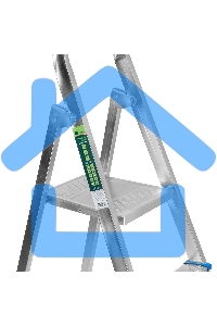 Стремянка Сибртех 8 ступеней, стальная, оцинкованная