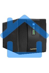Источник бесперебойного питания ExeGate EP285507RUS SpecialPro UNB-1600.LED.AVR.EURO.RJ.USB 1600VA/950W, LED, AVR, 4 евророзетки, RJ45/11, USB, черный