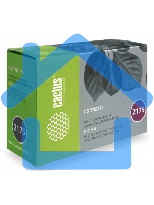 Картридж лазерный Cactus CS-TN2175S черный (2600 стр.) для Brother HL-2140/2150/2170