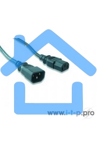 Кабель питания сист.блок-монитор Gembird 1.8м, VDE(0.75мм), черный, с зазем., пакет PC-189-VDE