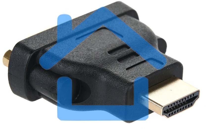 Переходник HDMI/DVI-D 19M/25F VCOM позолоченные контакты, VAD7819