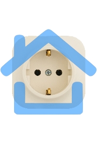 Розетка Legrand 782241 с заземлением без шторок (Слоновая кость)