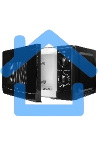 Микроволновая печь Starwind SWM5720 черный, 20 л, 700 Вт, переключатели - поворотный механизм