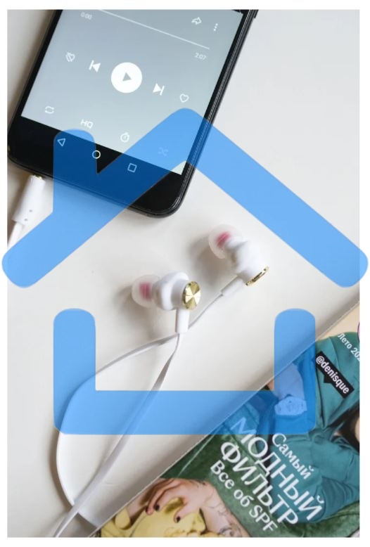 Наушники вакуумные AUX разъём с МК без рег.громкости длина 1.2м More choice P42 (White Gold)