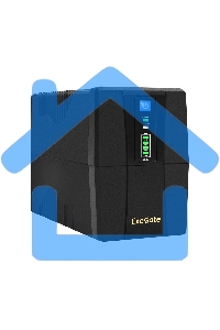 Источник бесперебойного питания ExeGate Power Back BNB-1000.LED.AVR.4C13 1000VA/550W, LED, AVR, 4*C13, черный