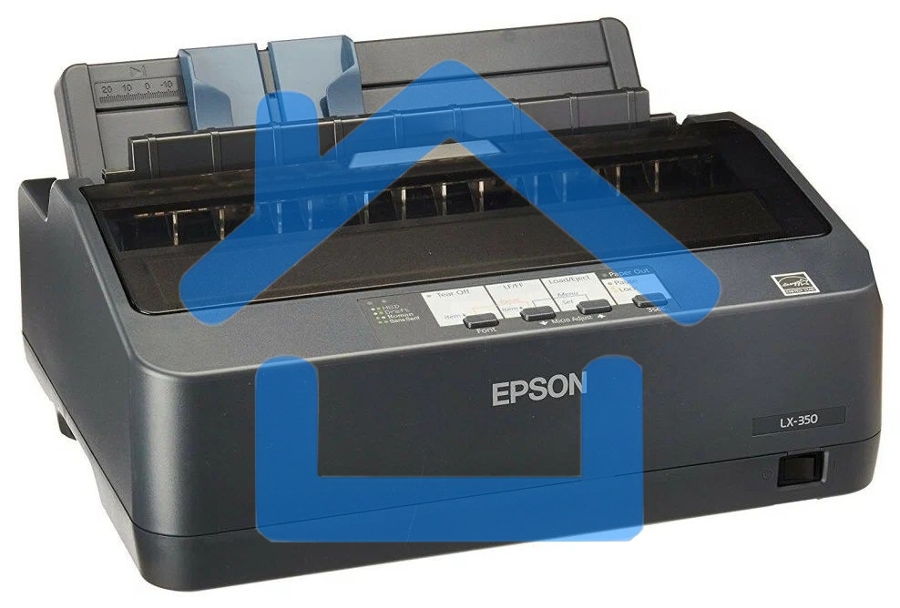 Принтер матричный Epson LX-350 (C11CC24031/C11CC24032), (А4, 357 cps (12 cpi), USB, LPT, COM)