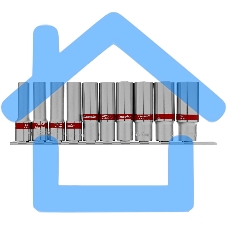 Набор удлиненных торцевых головок Matrix 1/2