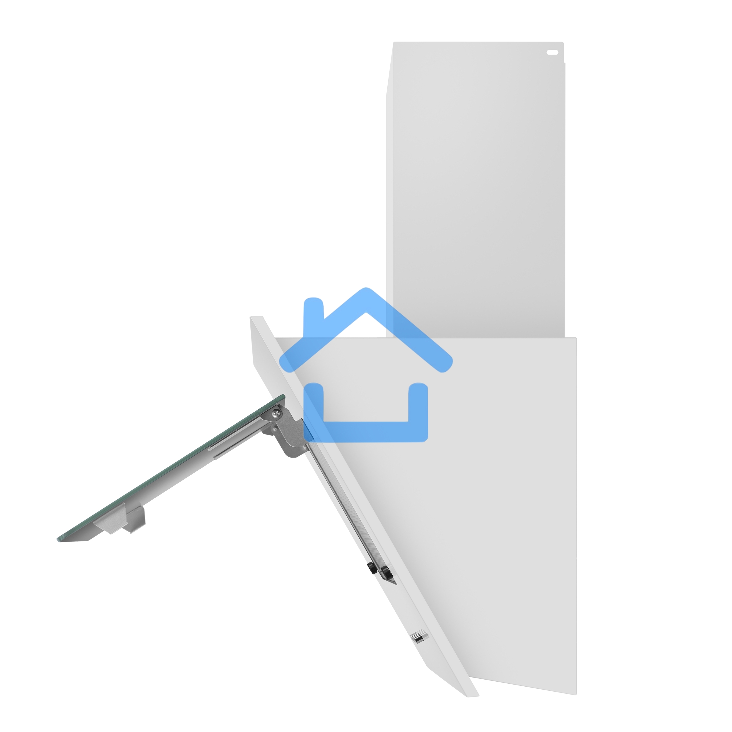 Вытяжка наклонная Maunfeld Tower A 60 белый, 60 см, 650 куб. м/ч, 66 дБ